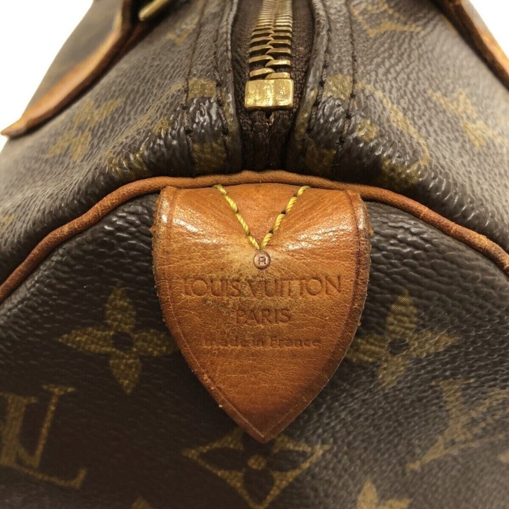 100% Authentic LOUIS VUITTON Speedy 25 Monogram Handbag - Picture 9 of 14